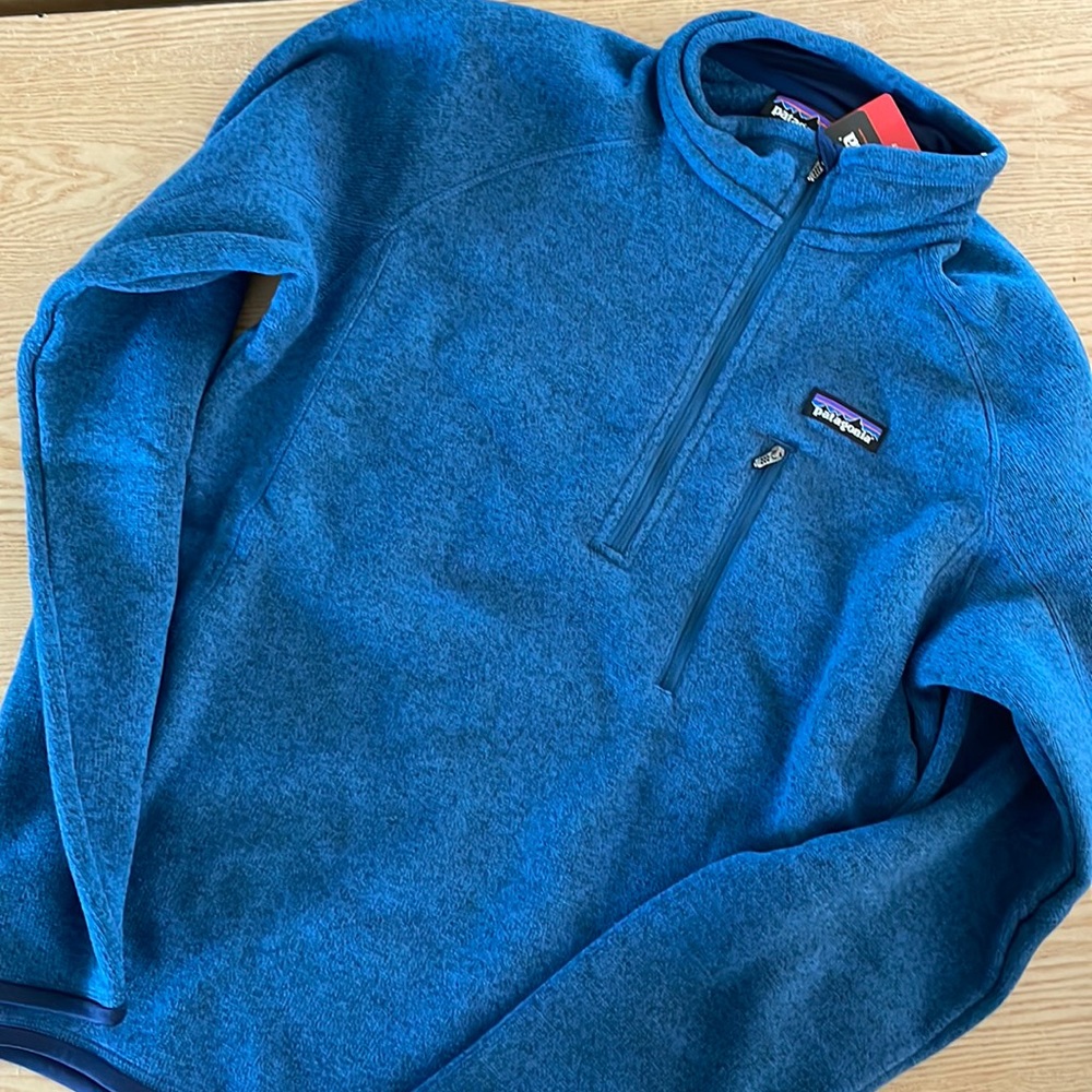 Blue Patagonia Better Sweater, M